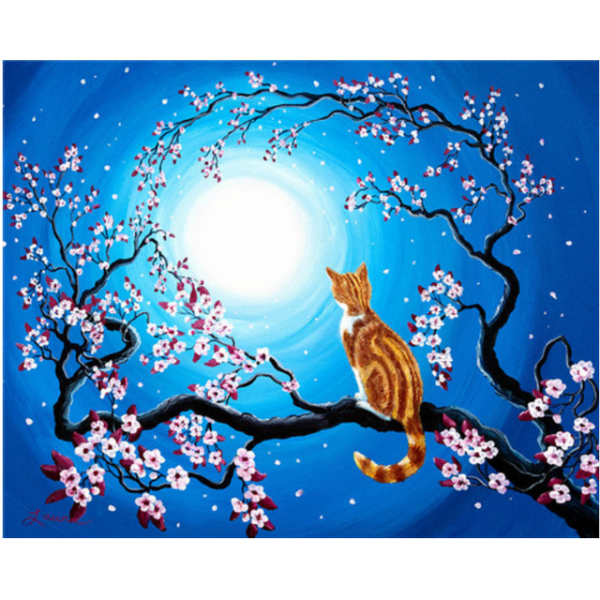 Animals Colorful Flowers Trees & Cats Painting Kits