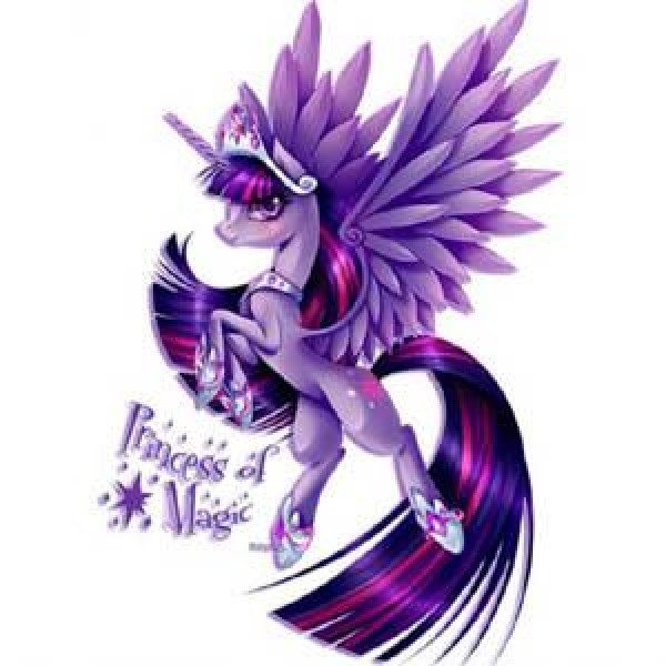 Animals Cartoon Beautiful Princess Pony Diamond Painting Kit