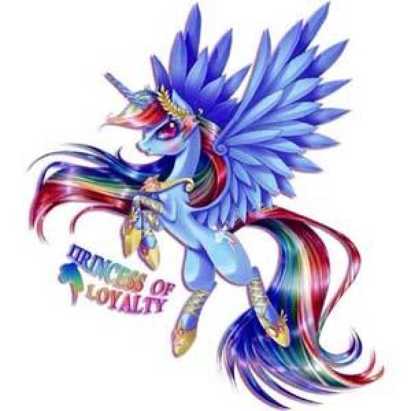 Animals Cartoon Beautiful Princess Pony Diamond Painting Kit