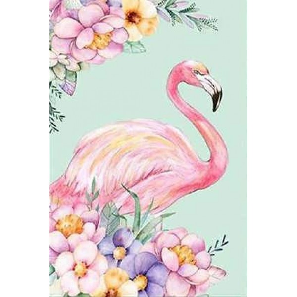 Animals Birds Flowers Pink Unicorn & Flamingo Diamond Painting Square