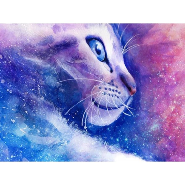 Animals Fantasy Cat Diamond Art