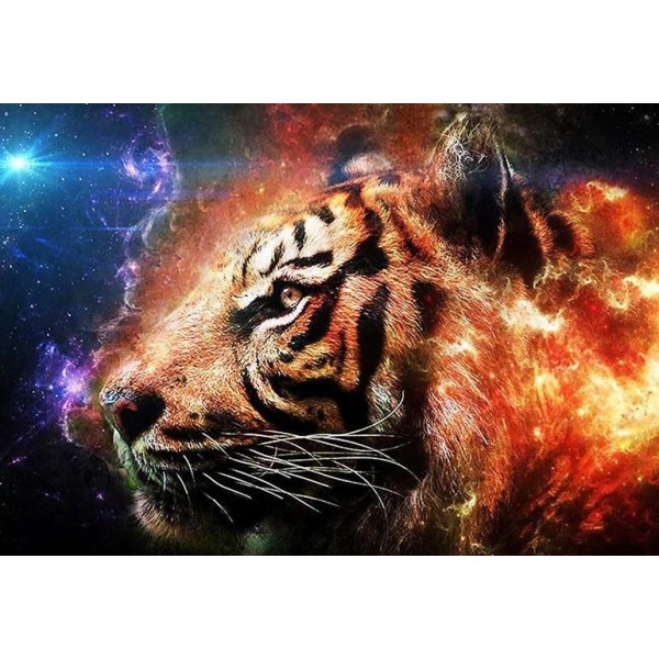 Animals Amazing Tiger Diamond Art Kit