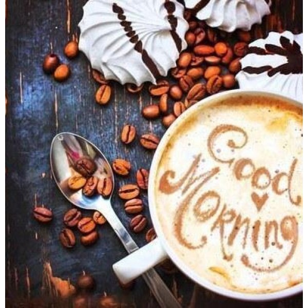 Eatables & Drinks Good Morning Diamond Art Kit