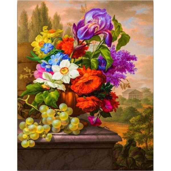 Colorful Eatables & Drinks Gorgeous Flowers Collection Painting Kits Roses