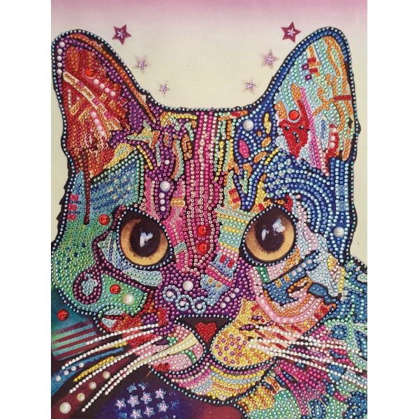 Artistic Cat – Special Diamond Painting