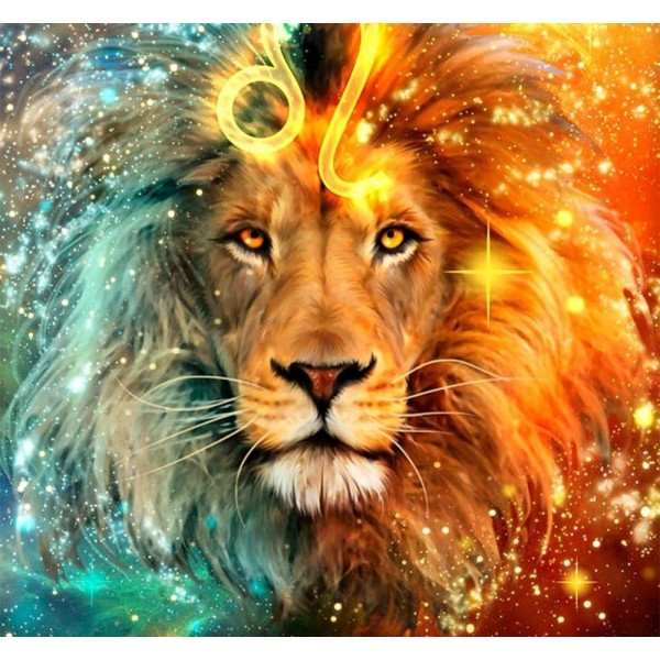 Anime Diamond Painting Hobby Lobby Attractive Leo Sign Diamond Painting Kit For Leos