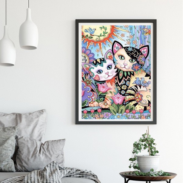 Animal Lovers Little Cat Diamond Art