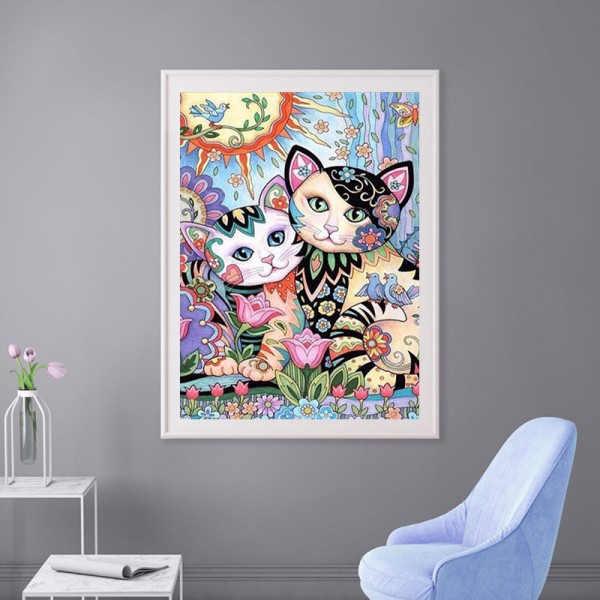 Animal Lovers Little Cat Diamond Art
