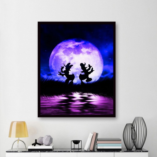 Variety Two Ducks Dancing Diamond Art