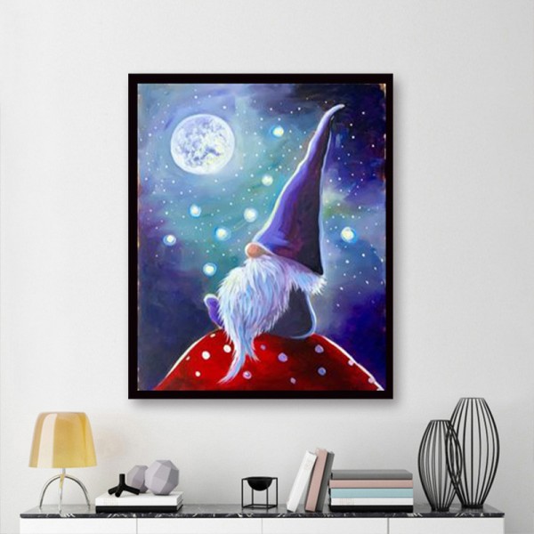 Variety The Old Man Looking At The Moon Diamond Art