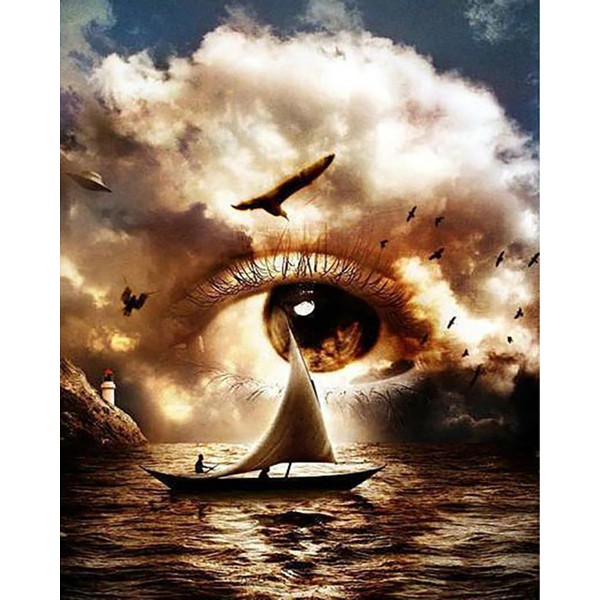 Variety The Eye Of The Sky Sails Past Diamond Art