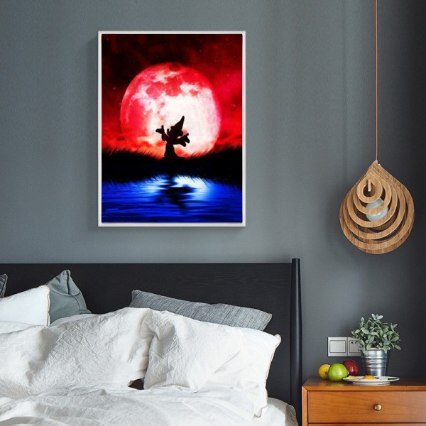 Variety The Dwarf In The Red Moonlight Diamond Art