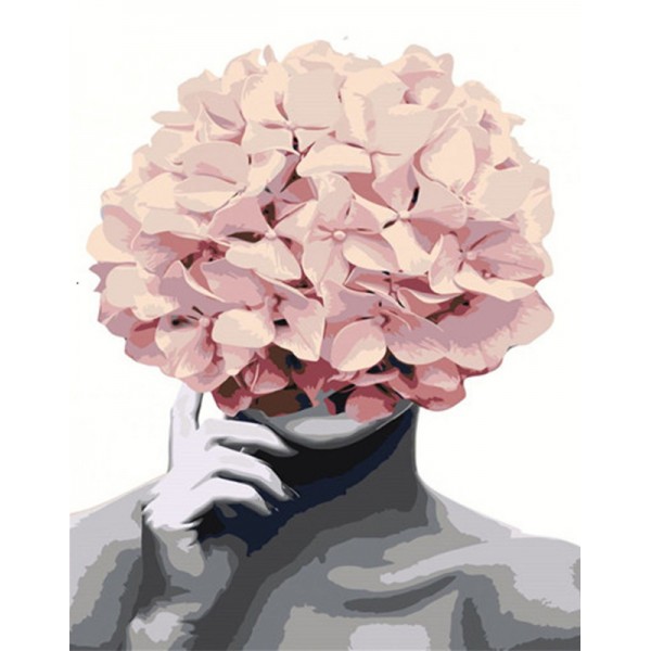 Variety Face Full Of Flowers Diamond Art