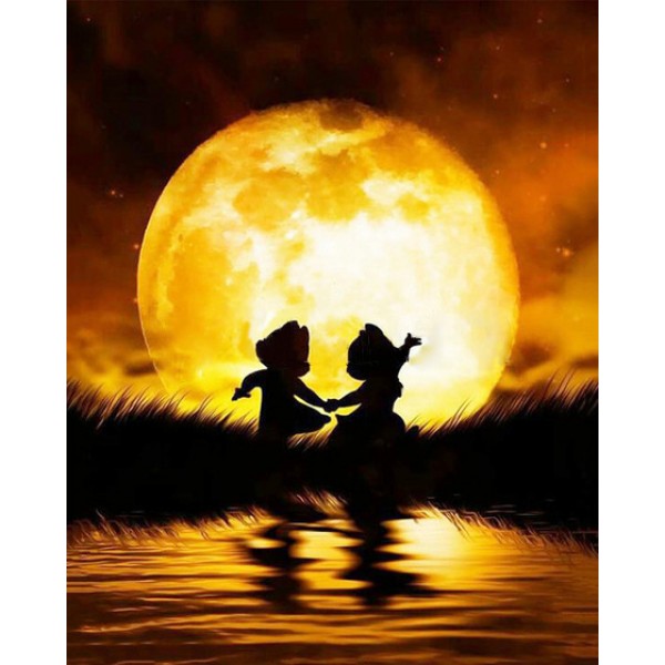 Variety Dancers At Dusk Diamond Art