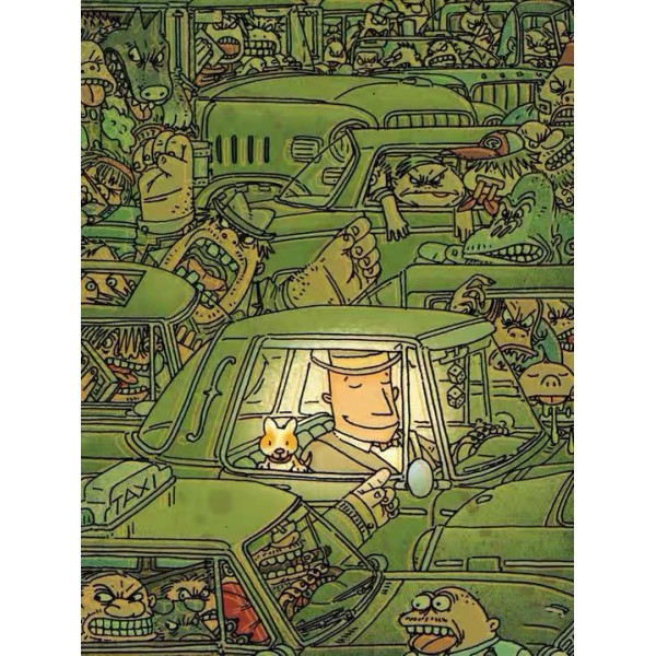 Variety Congested City Street Diamond Art