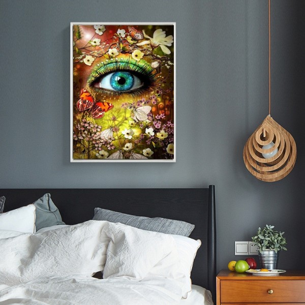 Variety Butterfly Eye Of Hundred Flowers Diamond Art