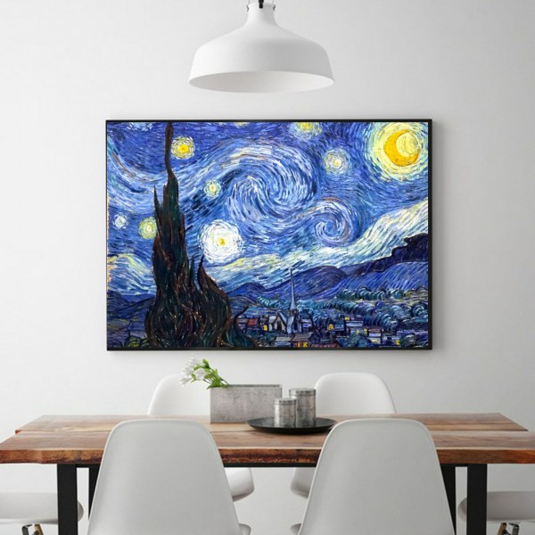 Scenes To Love Star Moon Night Diamond Art