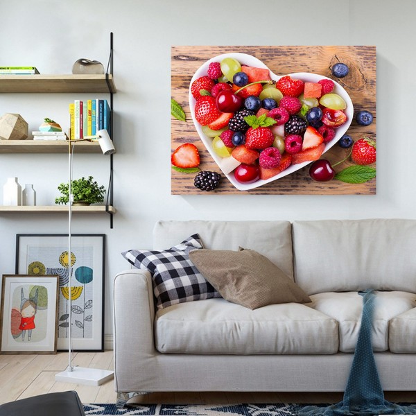 Scenes Plate Full Of Fruit Diamond Art