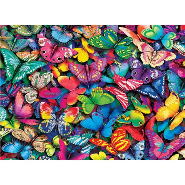 Scenes Full Of Colorful Butterflies Diamond Art
