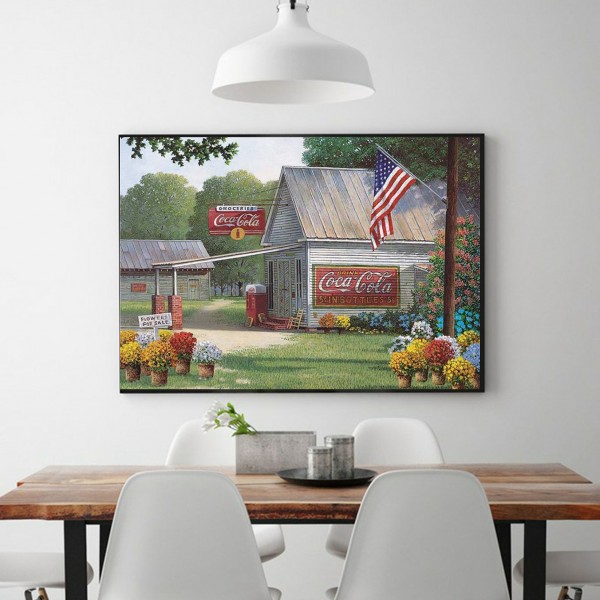 Scenes Country House Diamond Art
