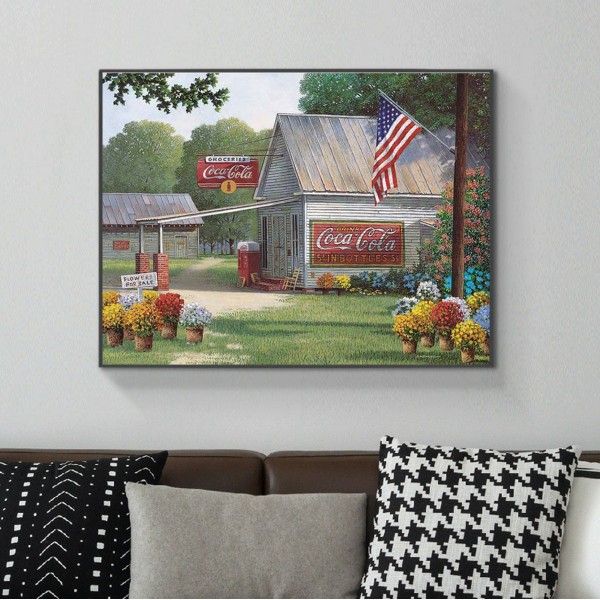 Scenes Country House Diamond Art