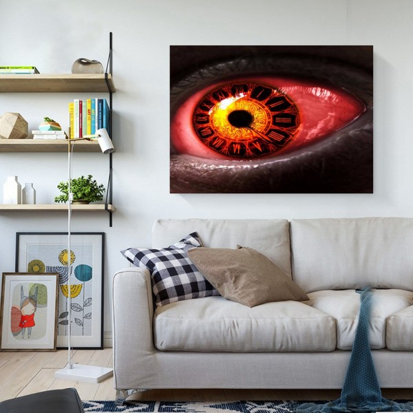 Scenes Angry Fiery Pupil Diamond Art