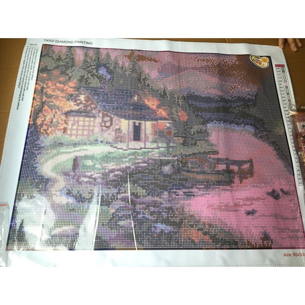 Scene Gurgling Water To Others Diamond Art