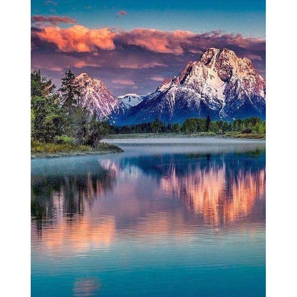 Full Drill Diamond Painting Club Charming Landscape Diamond Art Kit