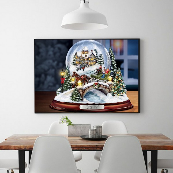 Festive Christmas In A Music Box Diamond Art