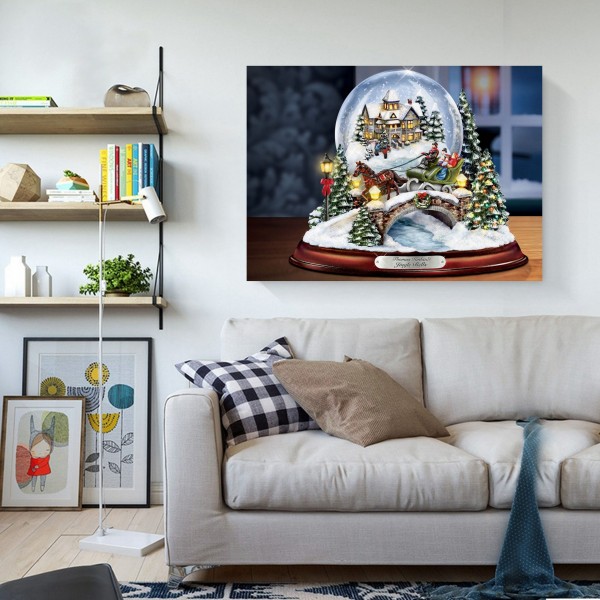 Festive Christmas In A Music Box Diamond Art