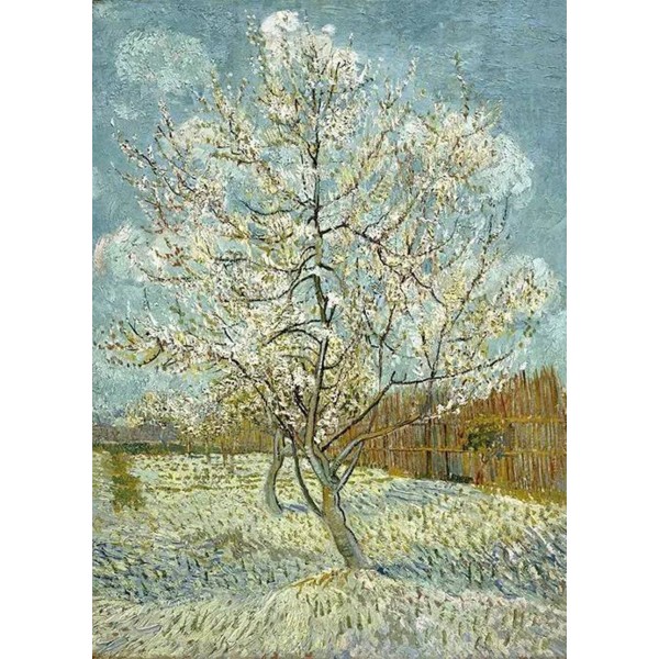 Landscape Peach Tree Diamond Art Kit Van Gogh