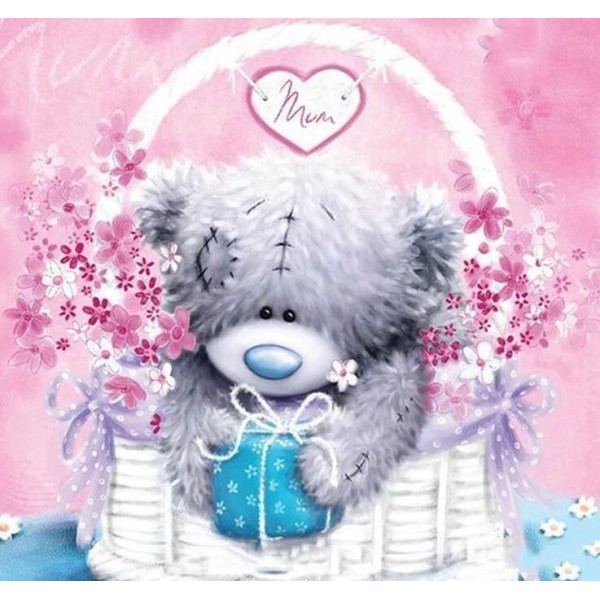 Cartoon Sweet Little Teddy Painting Kit