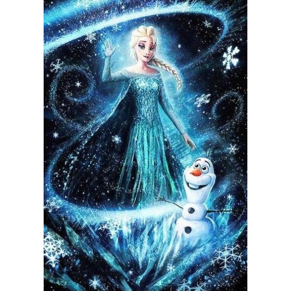 Cartoon Frozen Olaf Disney Diamond Art Kit Disney
