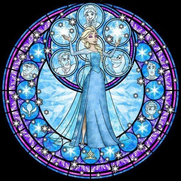 Cartoon Disney Princess Elsa – Diy Diamond Painting Kit Girl