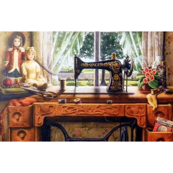 Best Sewing-machine Still Life Painting Kit