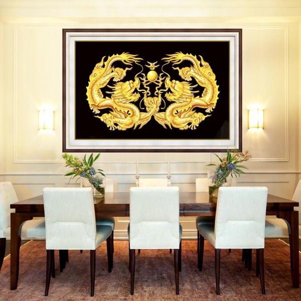 Animals Misc Beautiful Golden Dragons Special Diamonds