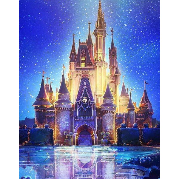Michaels Anime Diamond Painting Disney Castle Diamond Painting Kit