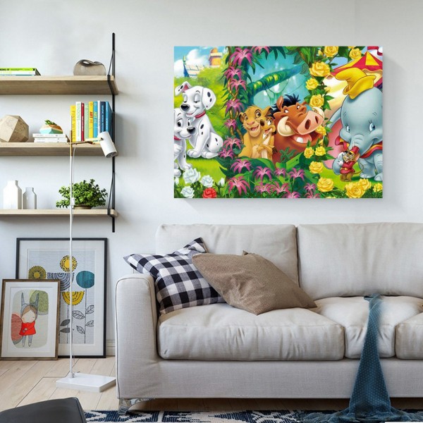 Anime The Animal World In Anime Diamond Art