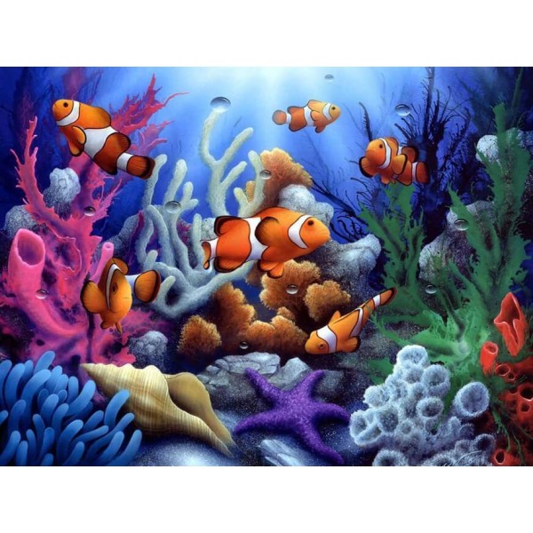 Sea & Rivers Fish Marine Lifediamond Painting Kit