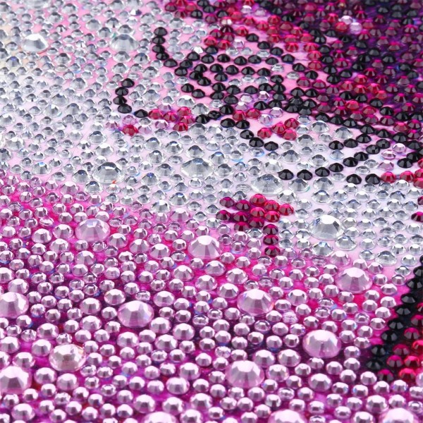 Purple Love Heart Tree Special Diamond Painting