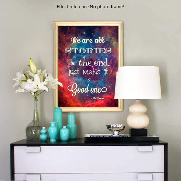Misc Square Memorable Quotation Diamond Painting