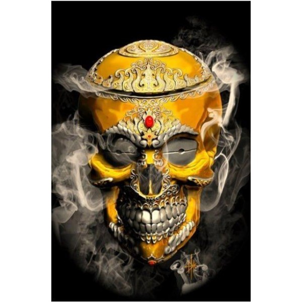 Death Skulls Diy Painting Kits Diamond Painting Amazon