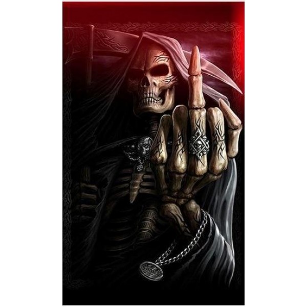 Death Skulls Diy Painting Kits Diamond Painting Amazon