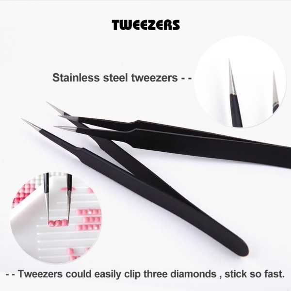 Best Square Woman With Red Hat Diamond Painting Girl Love