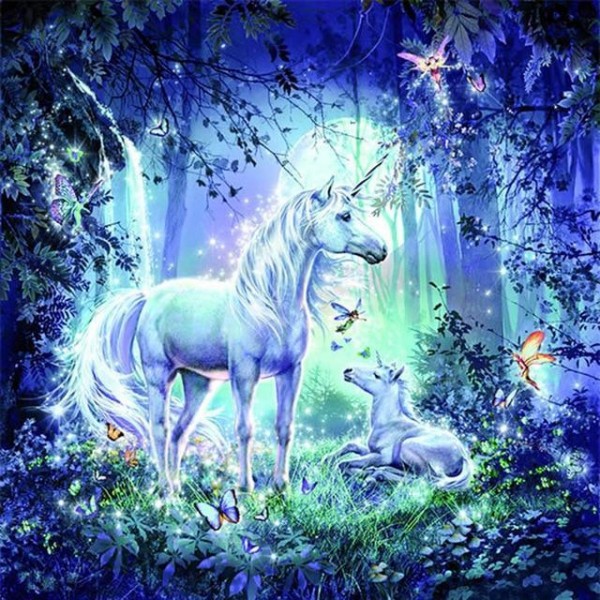 Animal Diamond Painting Kits Unicorns Painting Kit