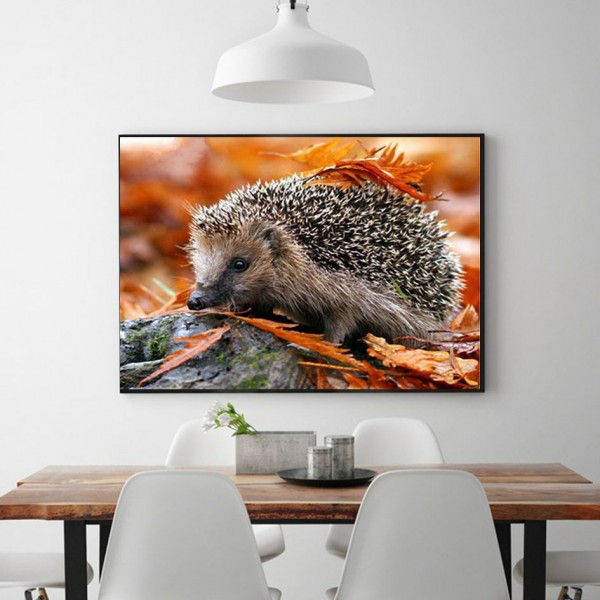 Animal A Prickly Hedgehog Diamond Art