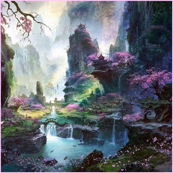 Great Imperial Mountain Kingdom Aliexpress Diamond Painting