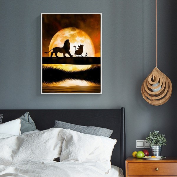 Variety A Group Of Animals Under The Sun Diamond Art