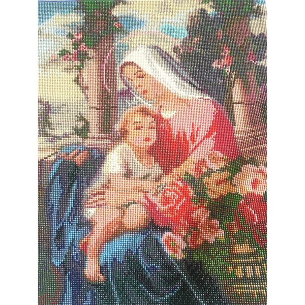 Religion Noble And Elegant Virgin Mary Diamond Art