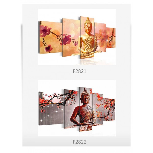 Best Gautam Budha 5 Piece Diamond Painting For Your Wall Religious